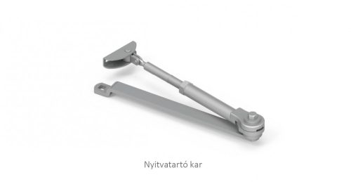DOM Compact 1000 ajtócsukóhoz nyitvatartó kar Ezüst