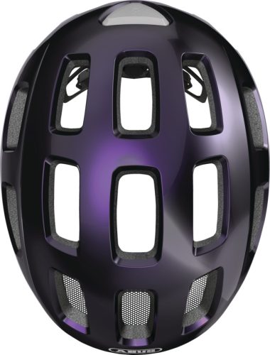 ABUS Youn-I 2.0 Kids - Gyermek kerékpáros sisak S black violet 