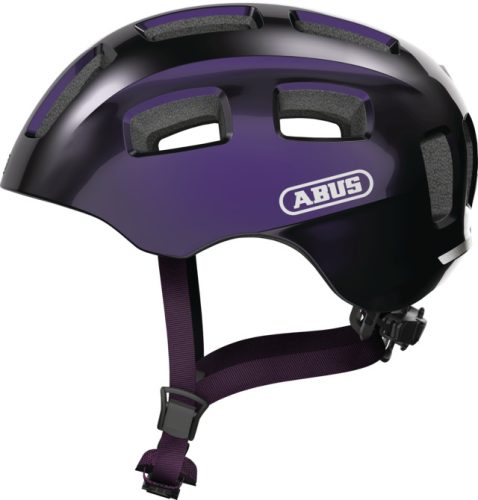 ABUS Youn-I 2.0 Kids - Gyermek kerékpáros sisak M black violet