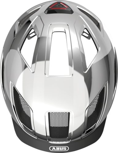 ABUS Hyban 2.0 Kerékpáros sisak M chrome silver