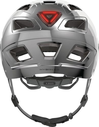 ABUS Hyban 2.0 Kerékpáros sisak M chrome silver