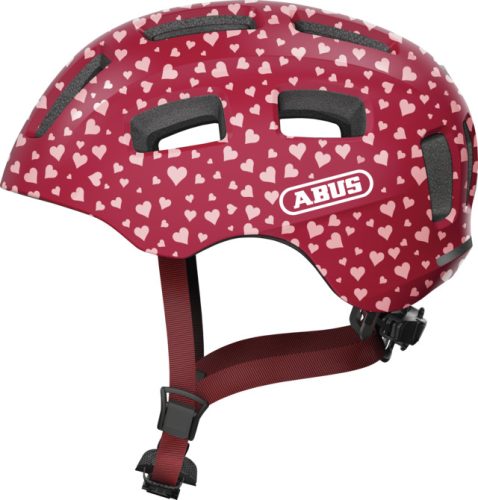 ABUS Youn-I 2.0 Kids - Gyermek kerékpáros sisak S cherry heart