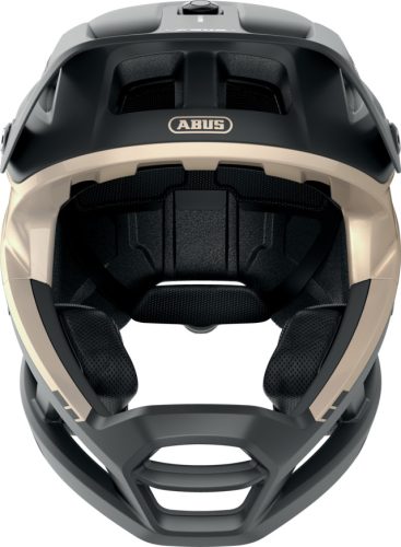 ABUS AirDrop MIPS Kerékpáros sisak S|M black gold