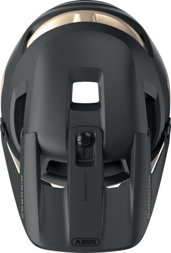 ABUS AirDrop MIPS Kerékpáros sisak S|M black gold