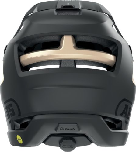 ABUS AirDrop MIPS Kerékpáros sisak S|M black gold