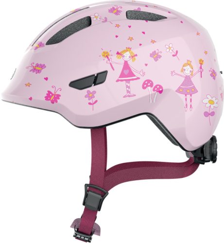 ABUS Smiley 3.0 Kids - Gyermek Kerékpáros sisak M rose princess