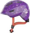 ABUS Smiley 3.0 Kids - Gyermek Kerékpáros sisak S purple star