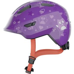   ABUS Smiley 3.0 Kids - Gyermek Kerékpáros sisak S purple star