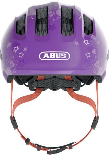 ABUS Smiley 3.0 Kids - Gyermek Kerékpáros sisak M purple star