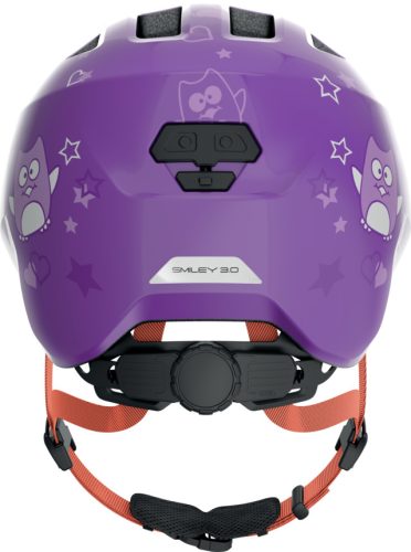 ABUS Smiley 3.0 Kids - Gyermek Kerékpáros sisak M purple star