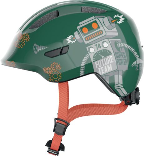 ABUS Smiley 3.0 Kids - Gyermek Kerékpáros sisak S green robo