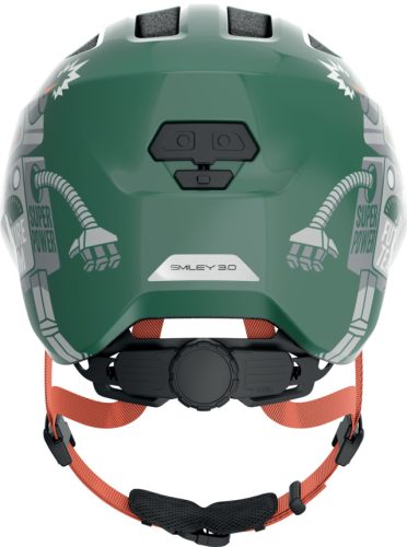 ABUS Smiley 3.0 Kids - Gyermek Kerékpáros sisak S green robo