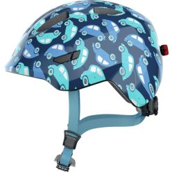   ABUS Smiley 3.0 LED Kids - Gyermek kerékpáros sisak S blue car
