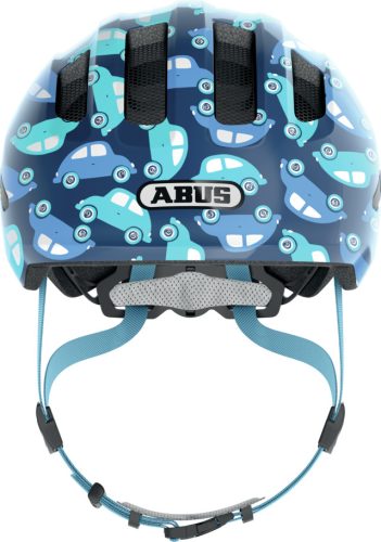 ABUS Smiley 3.0 LED Kids - Gyermek kerékpáros sisak S blue car