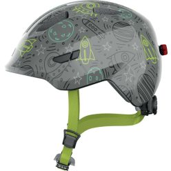   ABUS Smiley 3.0 LED Kids - Gyermek kerékpáros sisak S grey space