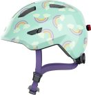 ABUS Smiley 3.0 LED Kids - Gyermek kerékpáros sisak S blue rainbow