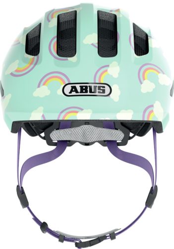 ABUS Smiley 3.0 LED Kids - Gyermek kerékpáros sisak S blue rainbow