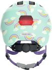 ABUS Smiley 3.0 LED Kids - Gyermek kerékpáros sisak S blue rainbow