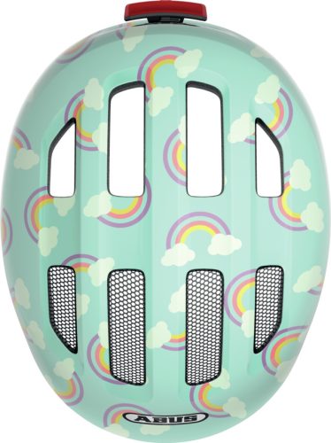 ABUS Smiley 3.0 LED Kids - Gyermek kerékpáros sisak M blue rainbow