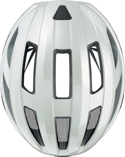 ABUS Macator Kerékpáros sisak pearl white S