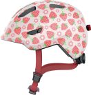 ABUS Smiley 3.0 LED Kids - Gyermek kerékpáros sisak S rose strawberry