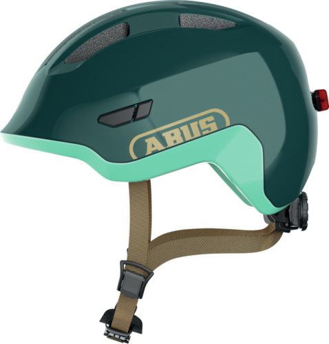 ABUS Smiley 3.0 ACE LED Kids - Gyermek kerékpáros sisak M royal green shiny