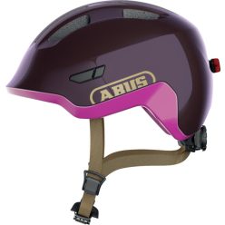   ABUS Smiley 3.0 ACE LED Kids - Gyermek kerékpáros sisak S royal purple