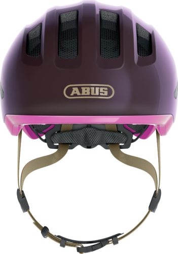 ABUS Smiley 3.0 ACE LED Kids - Gyermek kerékpáros sisak S royal purple