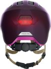 ABUS Smiley 3.0 ACE LED Kids - Gyermek kerékpáros sisak S royal purple