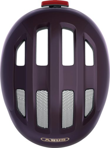 ABUS Smiley 3.0 ACE LED Kids - Gyermek kerékpáros sisak M royal purple