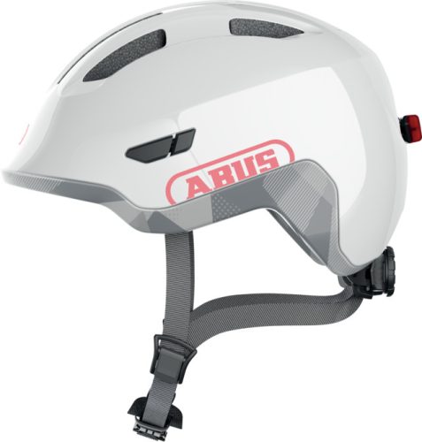 ABUS Smiley 3.0 ACE LED Kids - Gyermek kerékpáros sisak S shiny white
