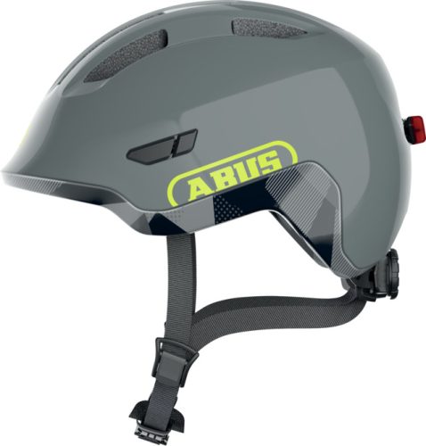 ABUS Smiley 3.0 ACE LED Kids - Gyermek kerékpáros sisak S shiny grey