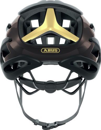 ABUS AirBreaker Kerékpáros sisak M black gold