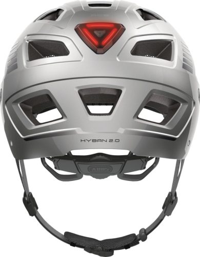 ABUS Hyban 2.0 Kerékpáros sisak M signal silver