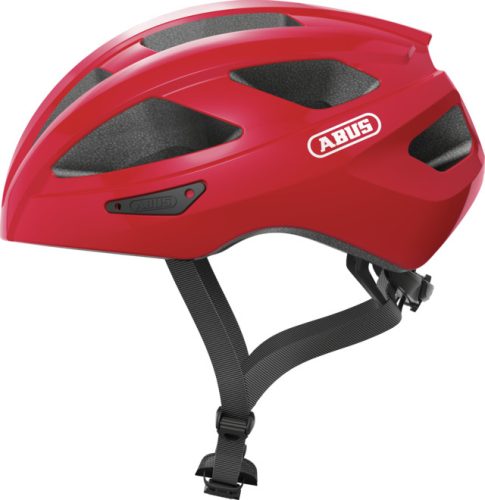 ABUS Macator Kerékpáros sisak blaze red L