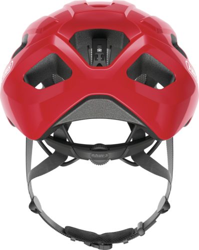 ABUS Macator Kerékpáros sisak blaze red S