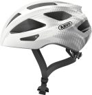 ABUS Macator Kerékpáros sisak white silver L
