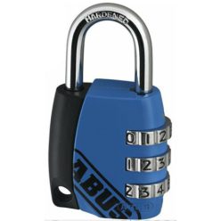 ABUS 155/30 Lakat számkombinációs kék