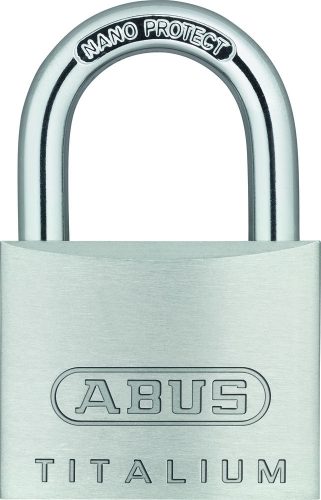 ABUS Titalium 64TI/50B+ 2 kulcs KA Lakat 50mm azonos 6514   727