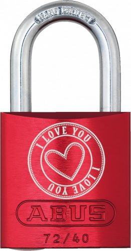 ABUS 72/40 Love Lock 5 Lakat