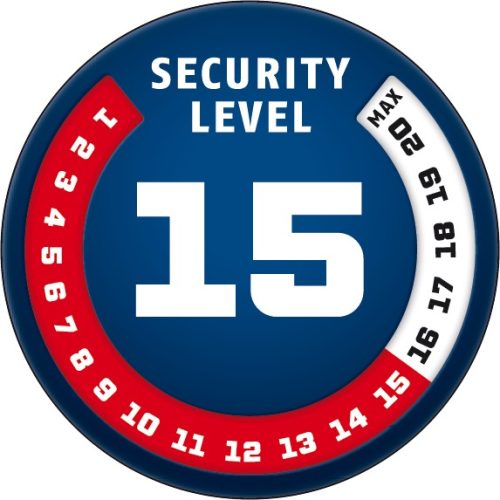 ABUS GRANIT City Chain X-Plus 1060/140 Black Lánc+Lakat Motorzár