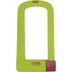 Kerékpárzár "U" Lakat 501/160HB230+USH lir uGrip Plus lime