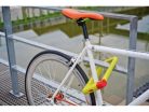 Kerékpárzár "U" Lakat 501/160HB230+USH lir uGrip Plus lime