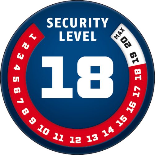 ABUS GRANIT™ Detecto XPlus™ 8077 2.0 fekete