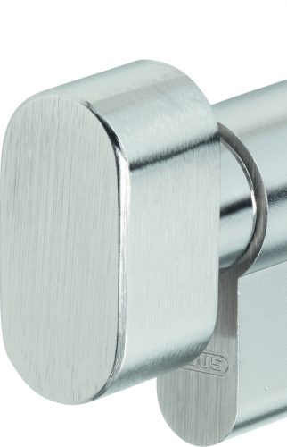 ABUS KD6 zárbetét Ovális gomb szerelés felár (gombbal) kulcs felőli oldal max.60mm
