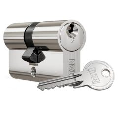 TITAN K1 22/22 Zárbetét fúrásvédett 3 kulccsal