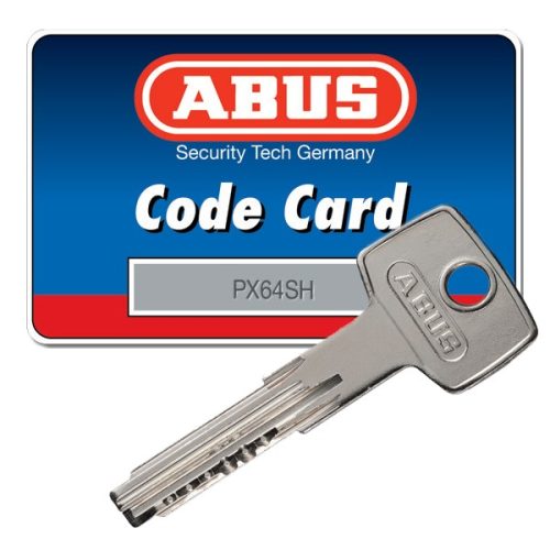 ABUS D6PS MM Zárbetét  30/30 5 Kulcs Matt Réz