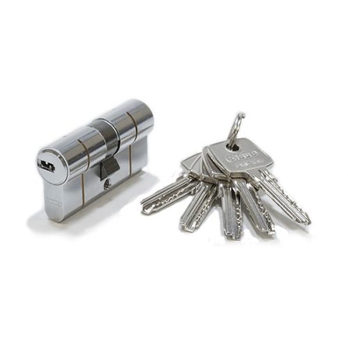 ABUS D6PS MM Zárbetét  30/30 5 Kulcs Matt Réz