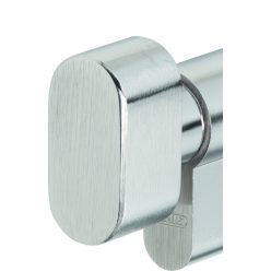   ABUS D10 Zárbetét gombozás felár gombbal bármelyik oldalra ovális kivitelben (cask nikkel színben)