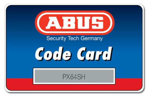 ABUS D10 Zárbetéthez pótkulcs Code Card alapján (zárrendszerekhez is)